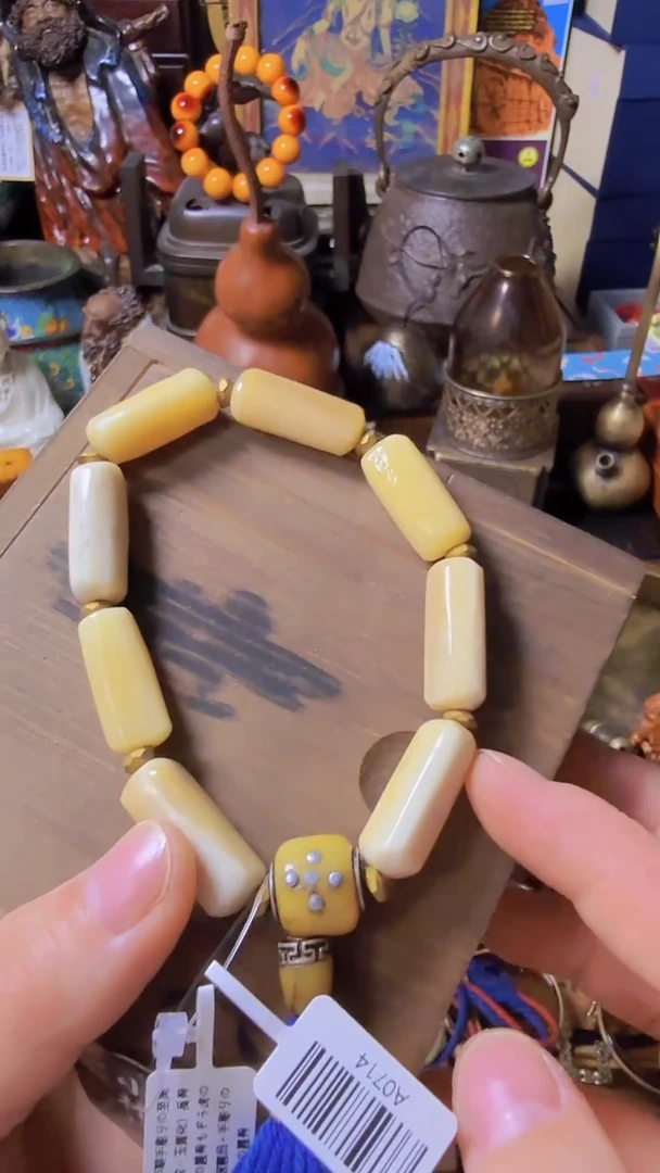 回流直播间手把件摆件