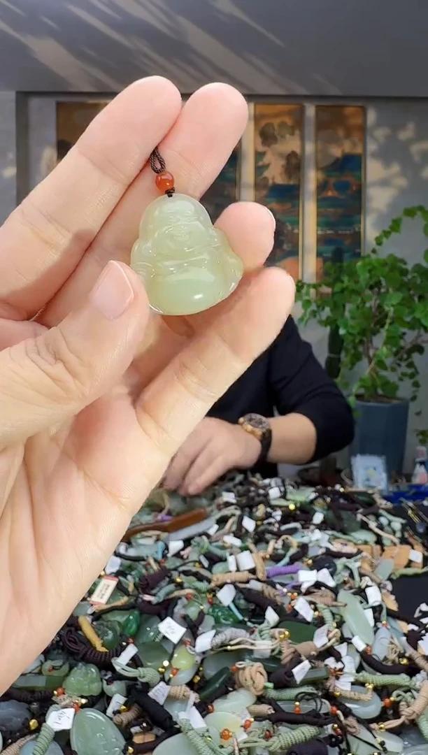 未镶嵌和田玉挂件拍一发一