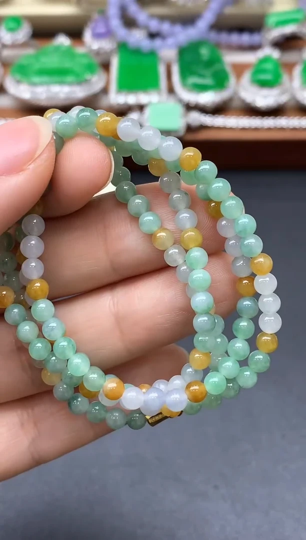 未镶嵌手链翡翠39-中国好珍宝