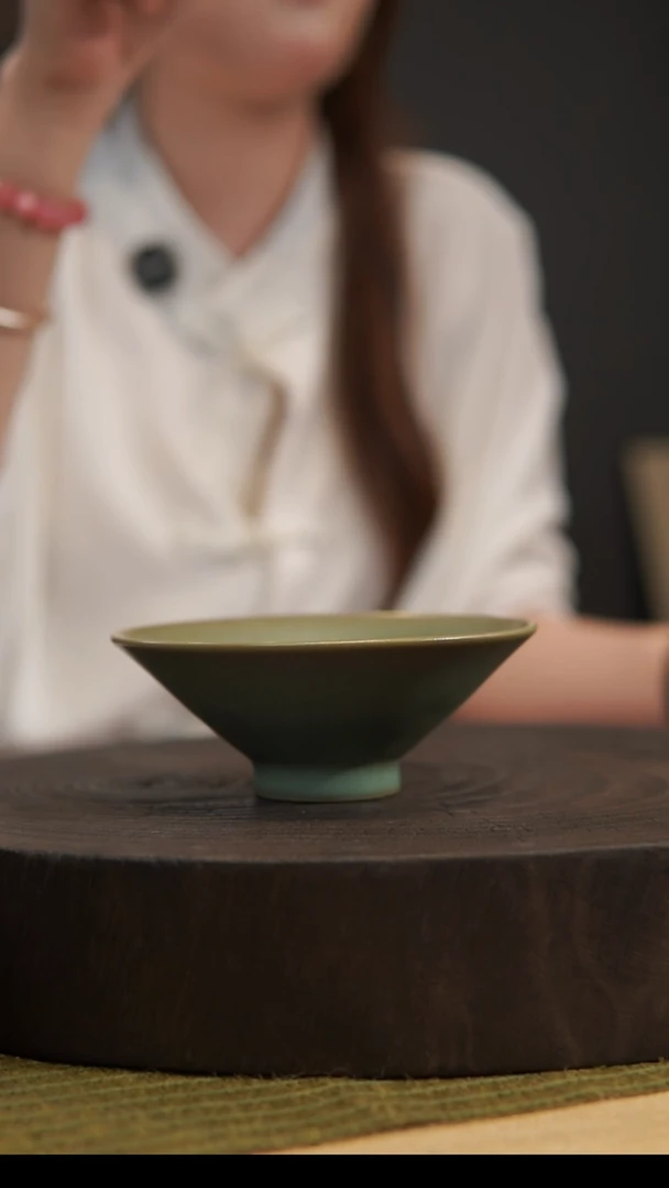 杯子斗笠杯  汝州原产地  原矿老釉
