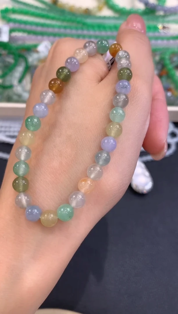 未镶嵌手串翡翠w95