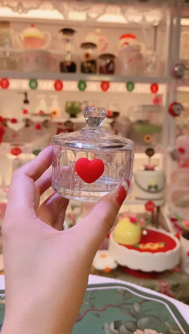 桃心首饰盒——手工制作品质好！