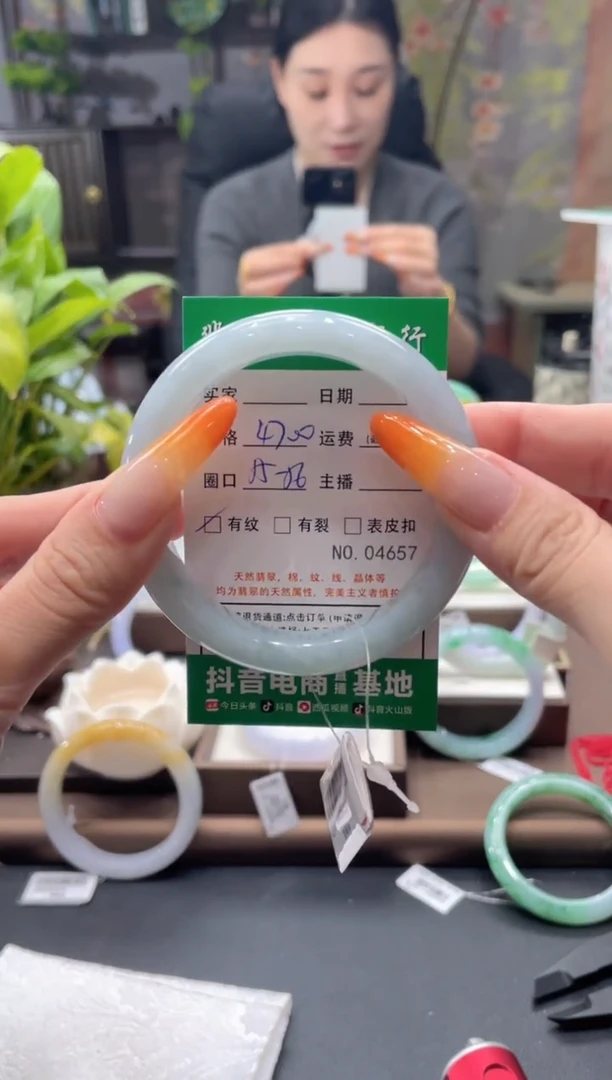 未镶嵌手镯翡翠4657****