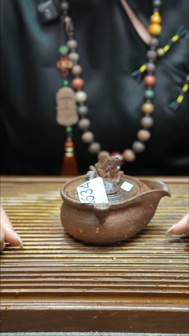 万古烧粗陶手工茶具