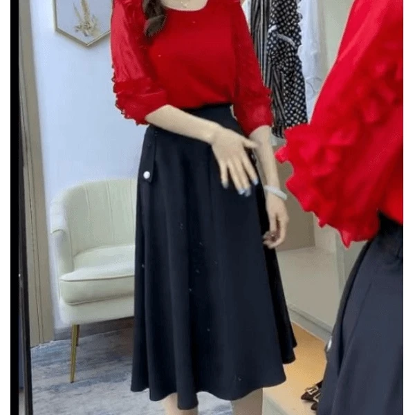 【半身裙】显瘦半身裙小个子气质时尚春季2025新品百搭减龄宽松