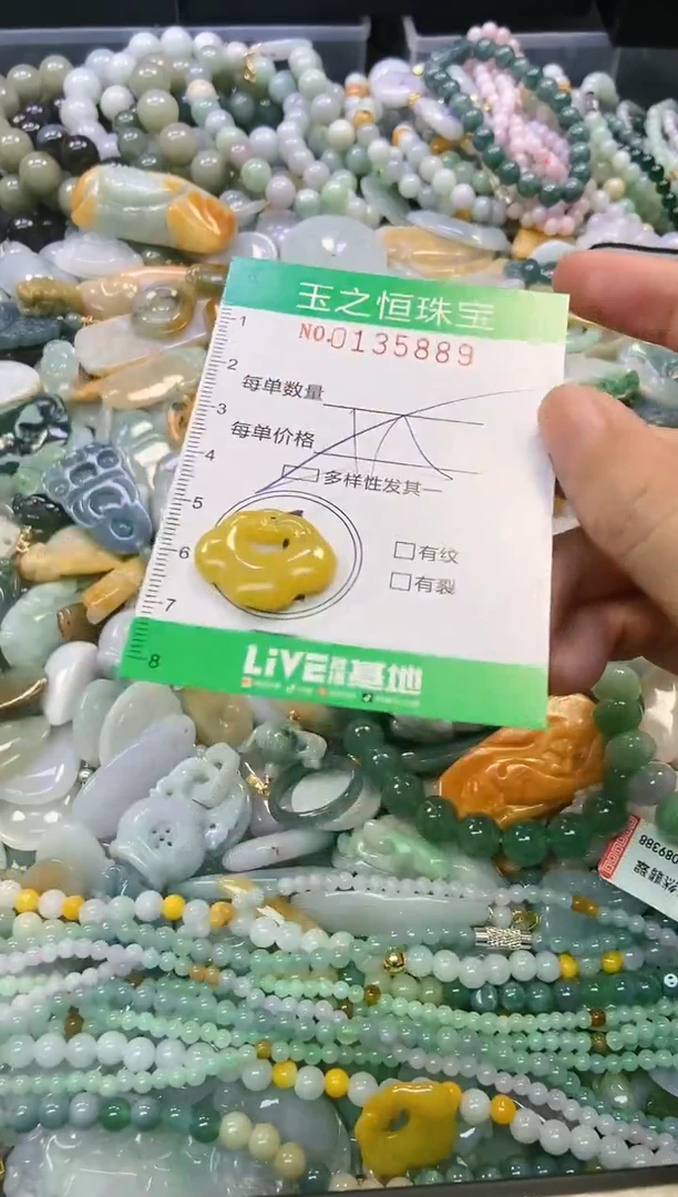翡翠未镶嵌颈饰闪购0135889多样性发其一