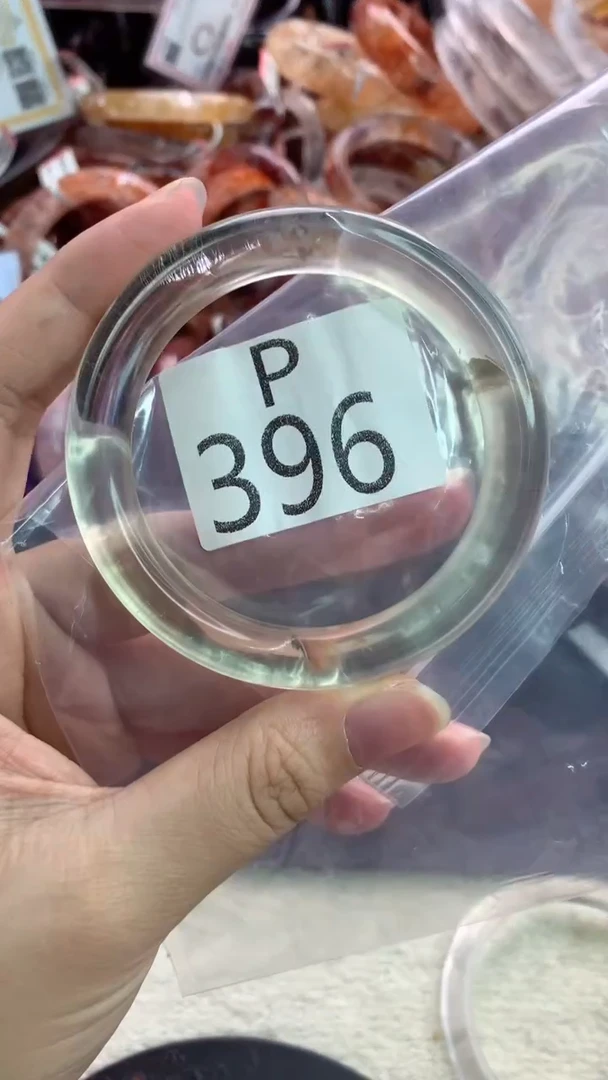 未镶嵌手镯水晶P396-52