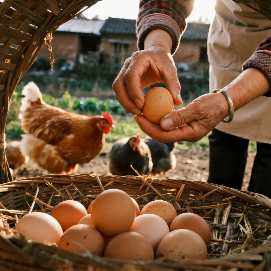 【助农专属】【新品50枚】山林散养土鸡蛋营养健康40克鲜鸡蛋新鲜鸡蛋