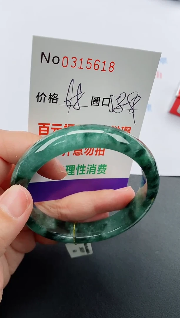 【闪购商品】翡翠手镯未镶嵌翡翠0315618