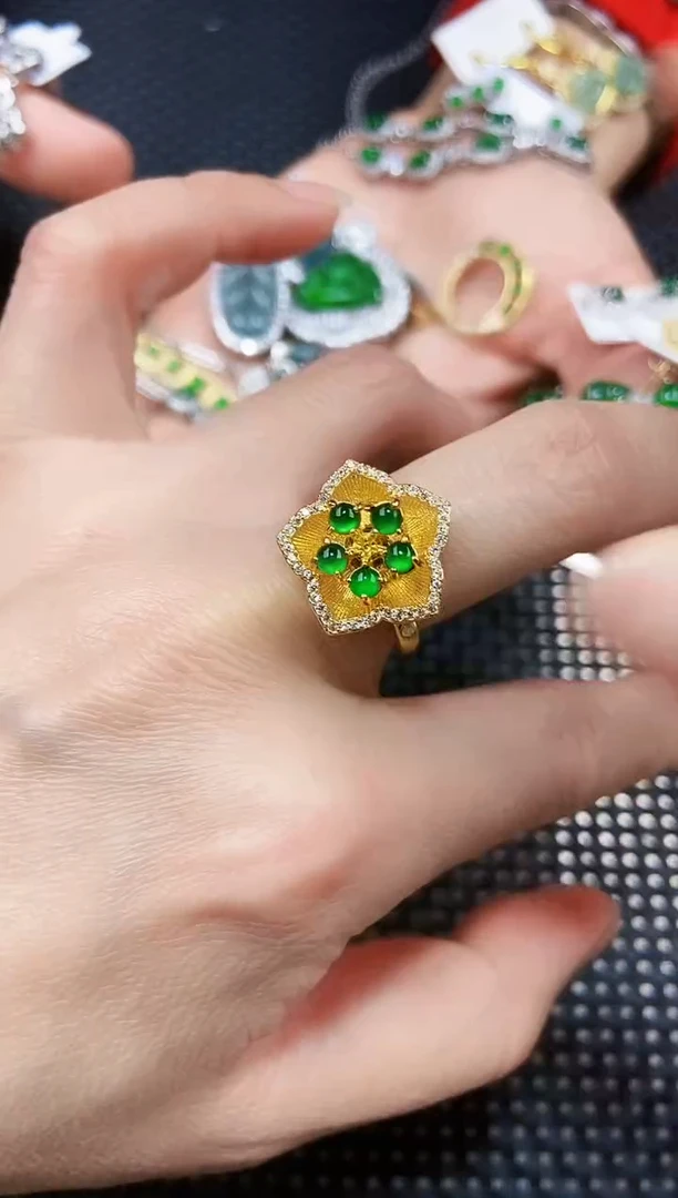 【闪购商品】翡翠戒指未镶嵌111111111