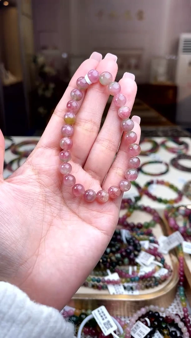 【闪购商品】碧玺/未镶嵌8mm+碧玺单圈多样性发货