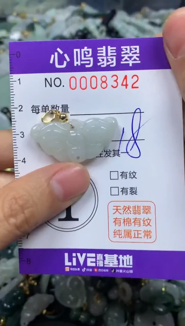 【闪购商品】翡翠颈饰未镶嵌闪购008342