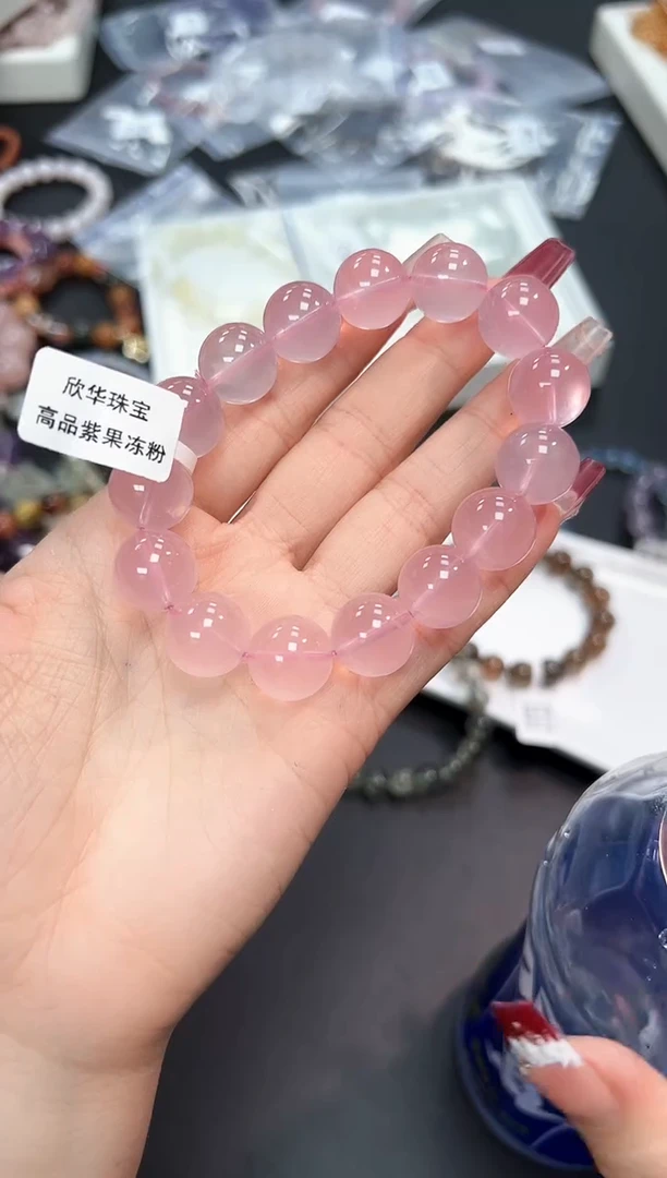 【闪购商品】水晶手串未镶嵌64W多样性发其一1条默认微瑕