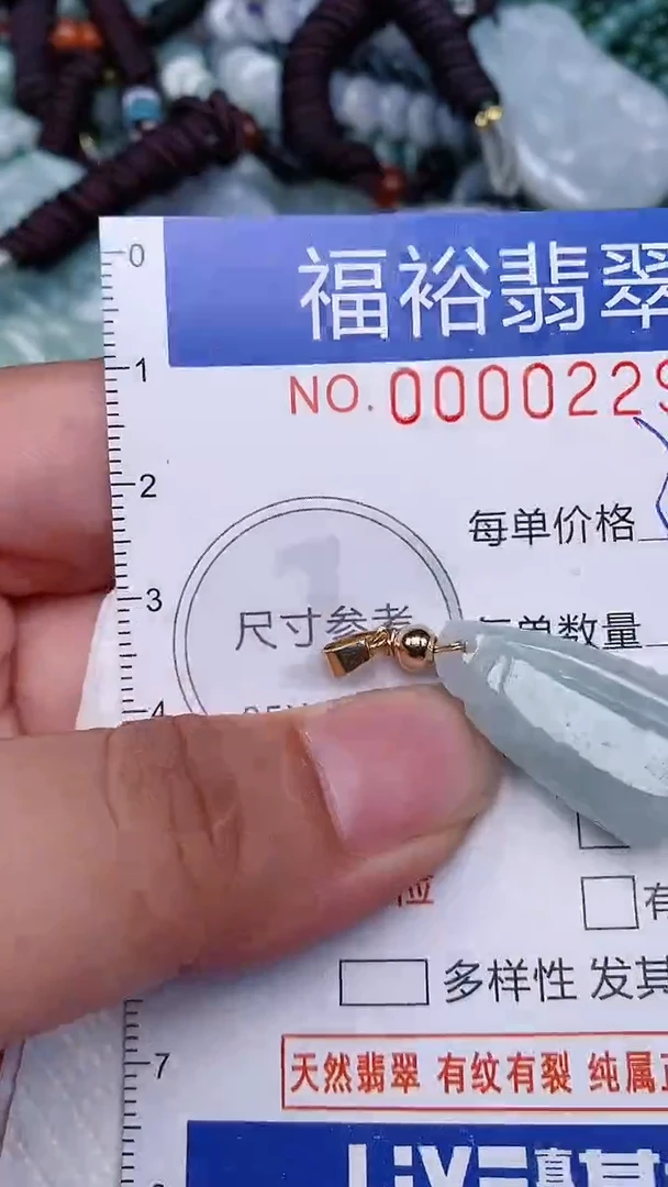 翡翠未镶嵌颈饰...0000229