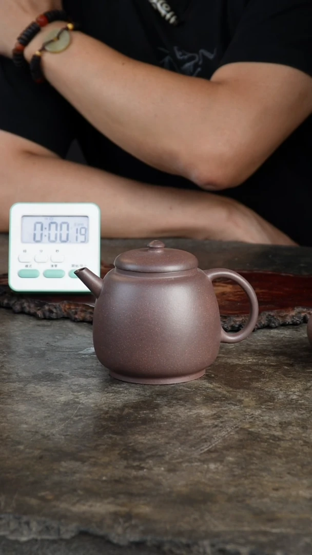 茶壶紫砂文*老紫泥明示龙蛋