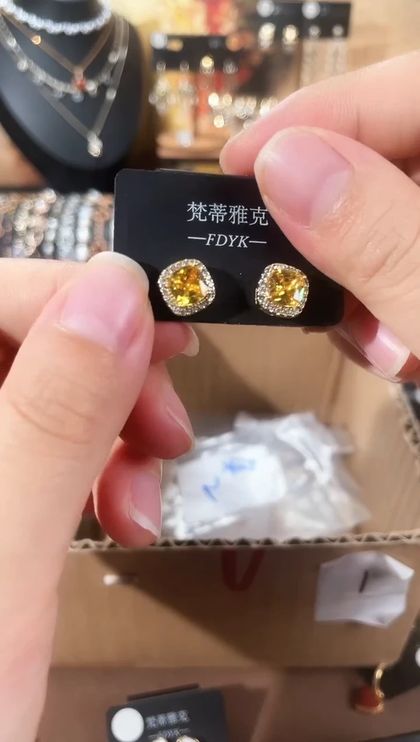 合金925银锆石梵382
