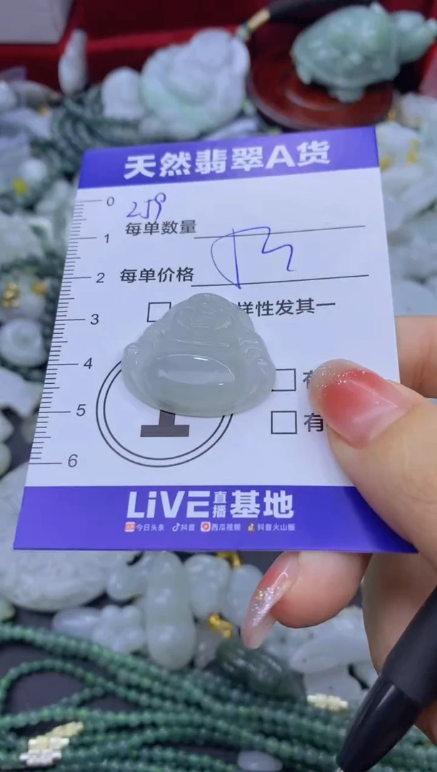 颈饰未镶嵌翡翠天然翡翠A货批量多样性发一件
