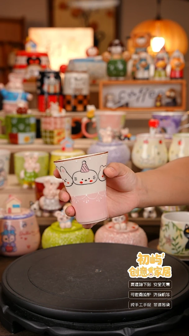 瓷手绘陶瓷餐具初屿