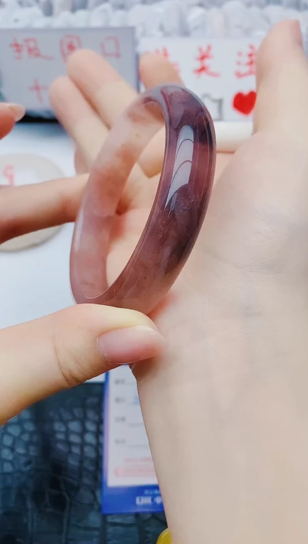 未镶嵌手镯石英质玉z28+61-62