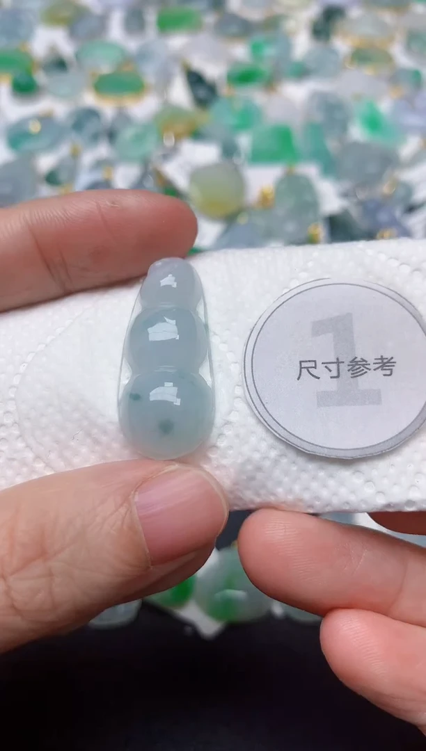颈饰未镶嵌翡翠天然缅甸A货翡翠