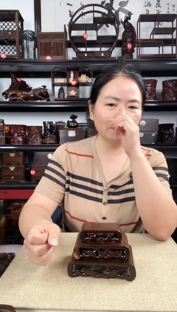 木双龙一套老李红木工艺品
