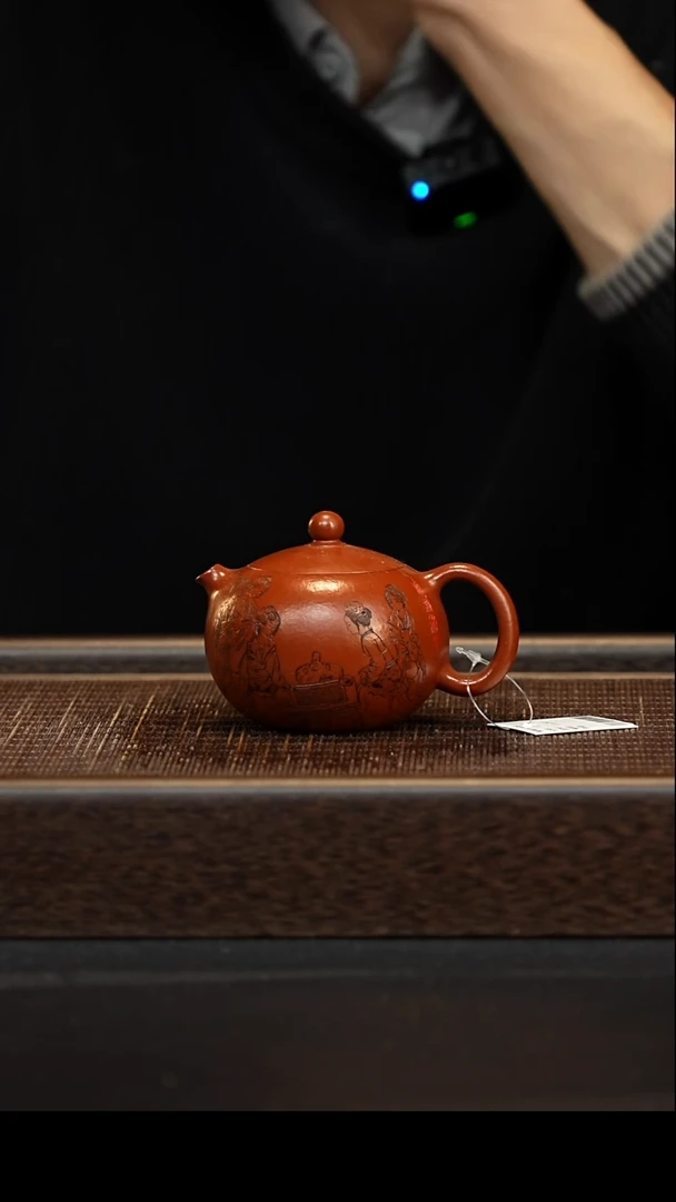 茶壶紫砂宜兴紫砂壶fjx253