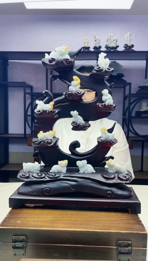 未镶嵌定制翡翠毛货09120213