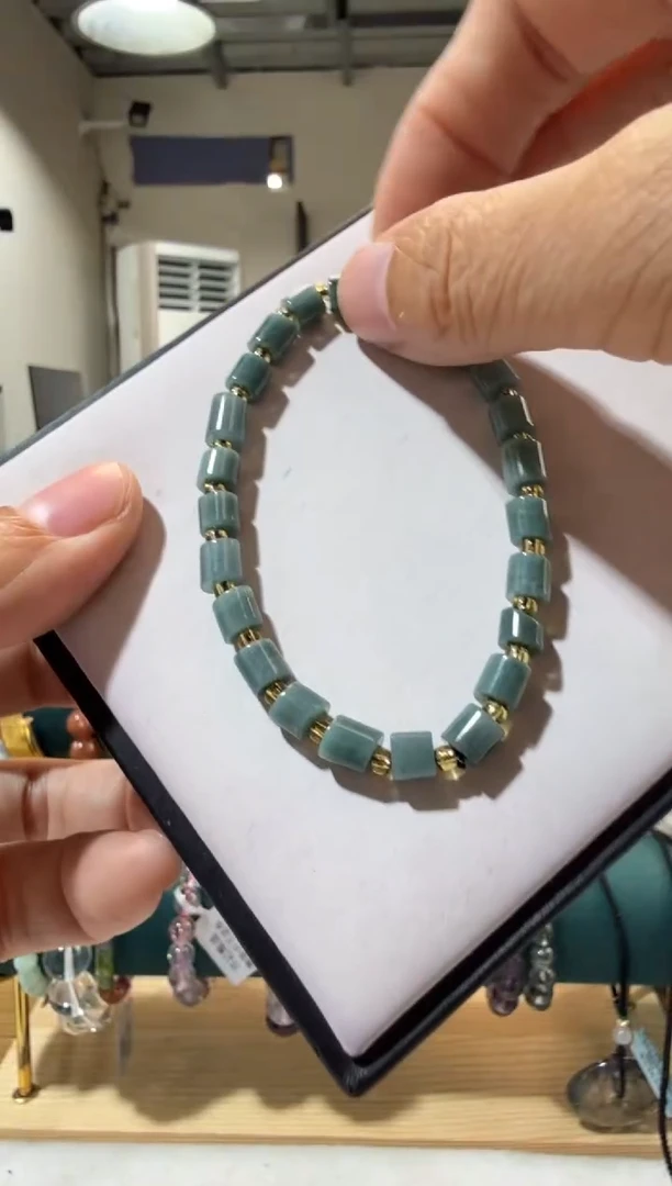 未镶嵌手链翡翠优1213 约5mm