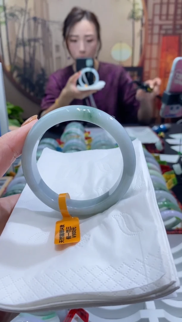 未镶嵌手镯翡翠000074955