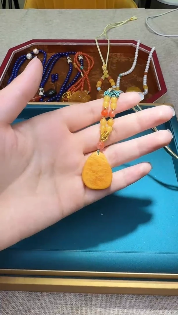 蜜蜡项链未镶嵌多样性发一件 049