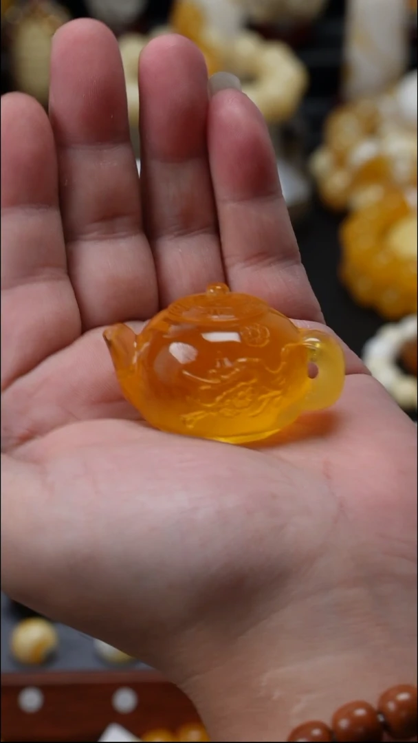 手链琥珀未镶嵌原矿天然琥珀蜜蜡