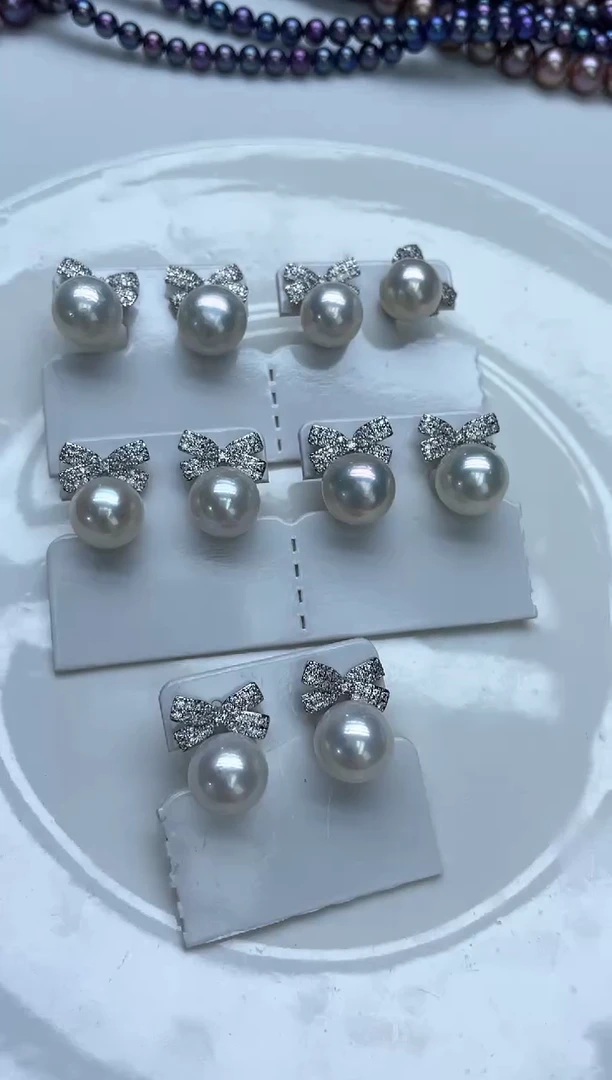 未镶嵌耳饰淡水珍珠11mm+在逃公主耳饰(多样性发一）