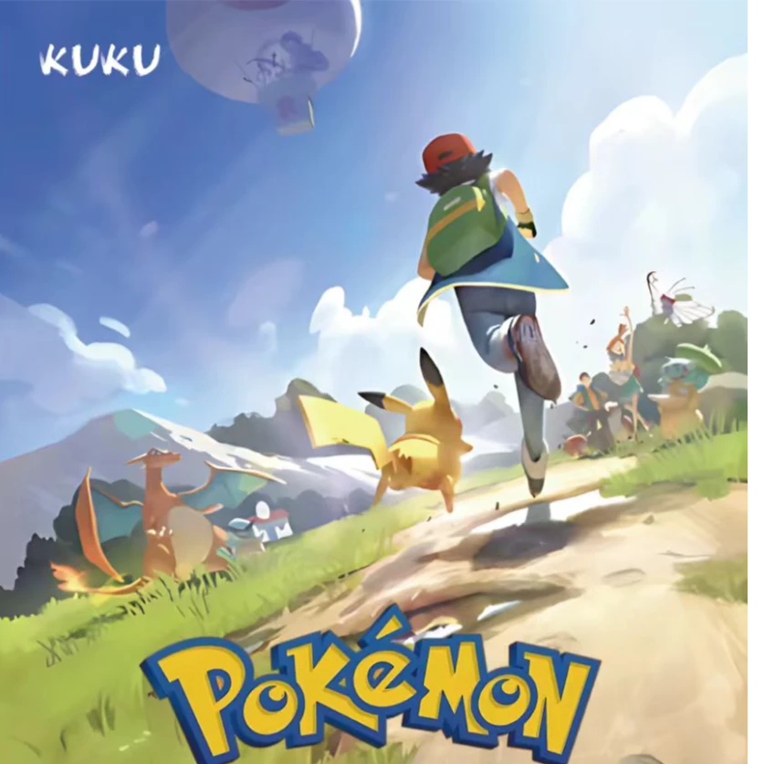 北北【平拆/玩法】kuku文创宝可梦金属卡二创收藏卡