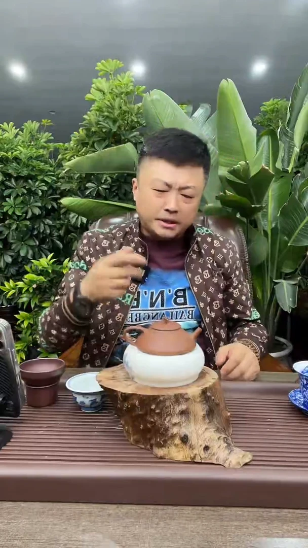 K20  太湖石小石瓢壶