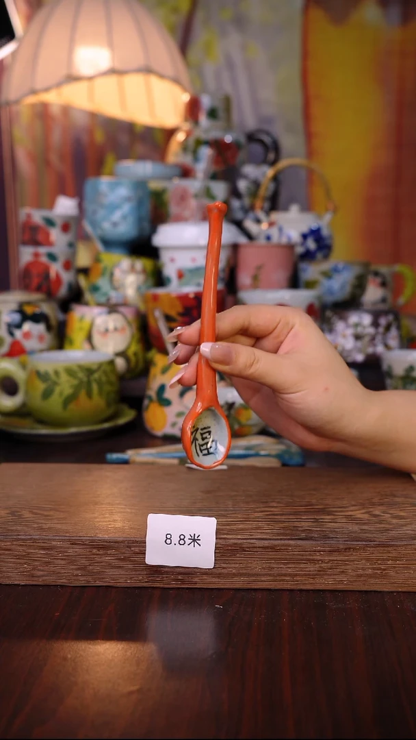 杯子陶泥垚手作 景德镇手工手绘陶瓷器物