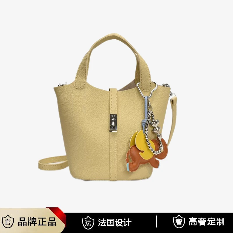 法国高档女包手提斜挎包复古百搭简约Y9366