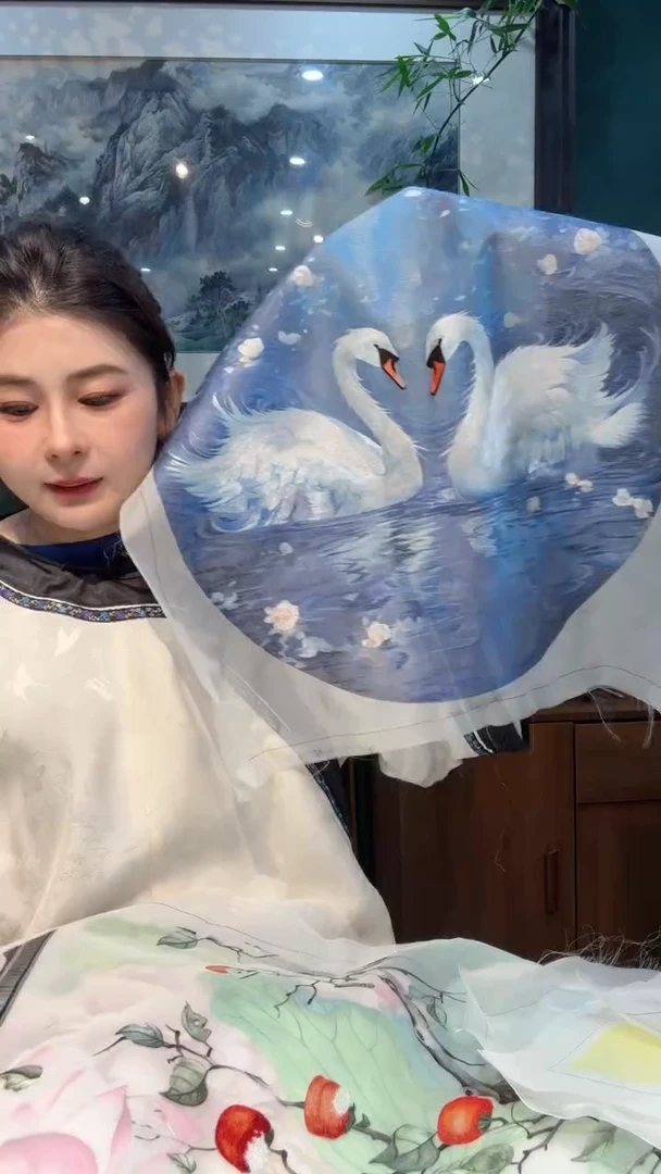 刺绣非遗苏绣手工刺绣单面绣