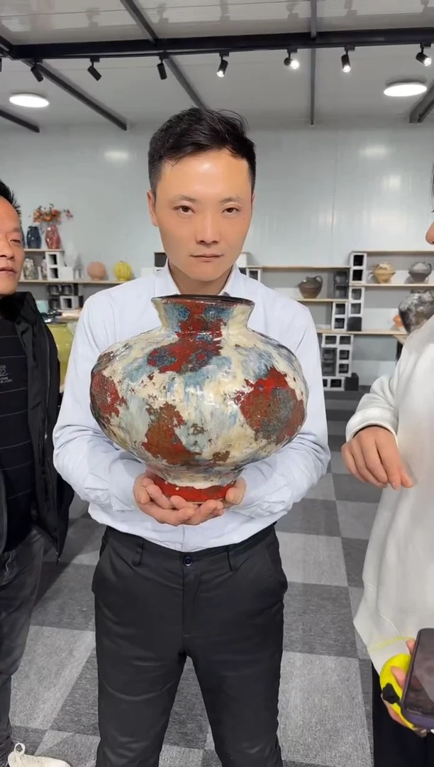 景德镇大肚高温陶瓷瓶