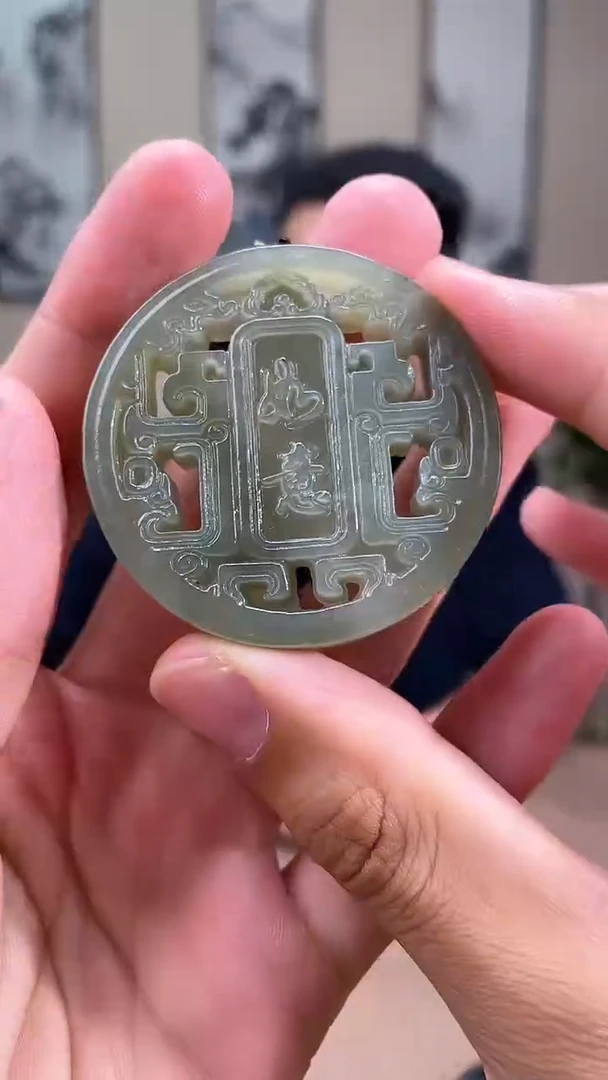 和田玉未镶嵌颈饰多样性拍一发一040014