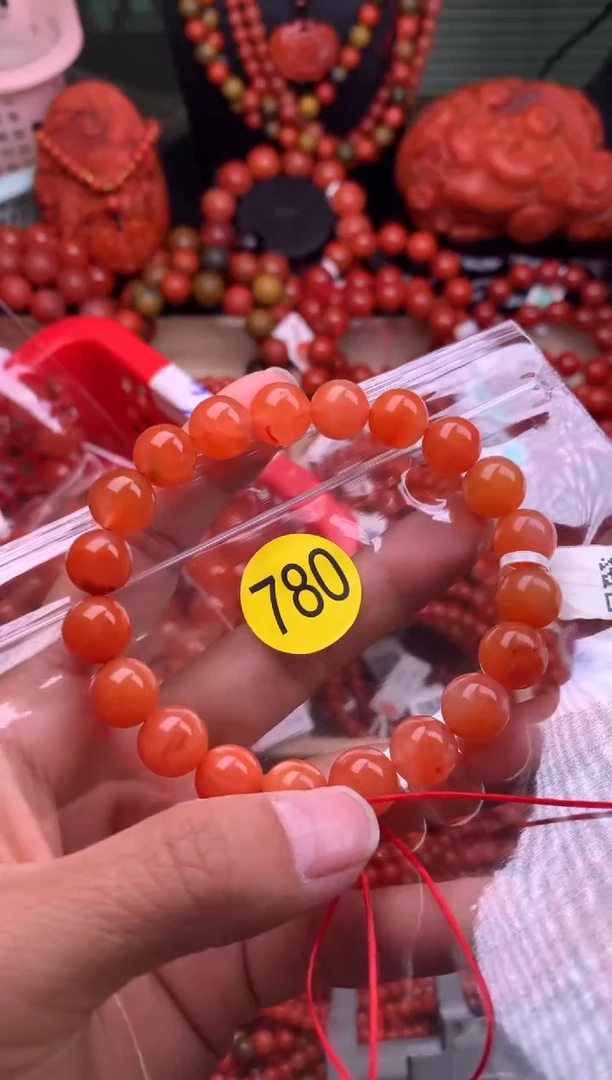 【闪购商品】南红玛瑙珠宝奇石未镶嵌780-10