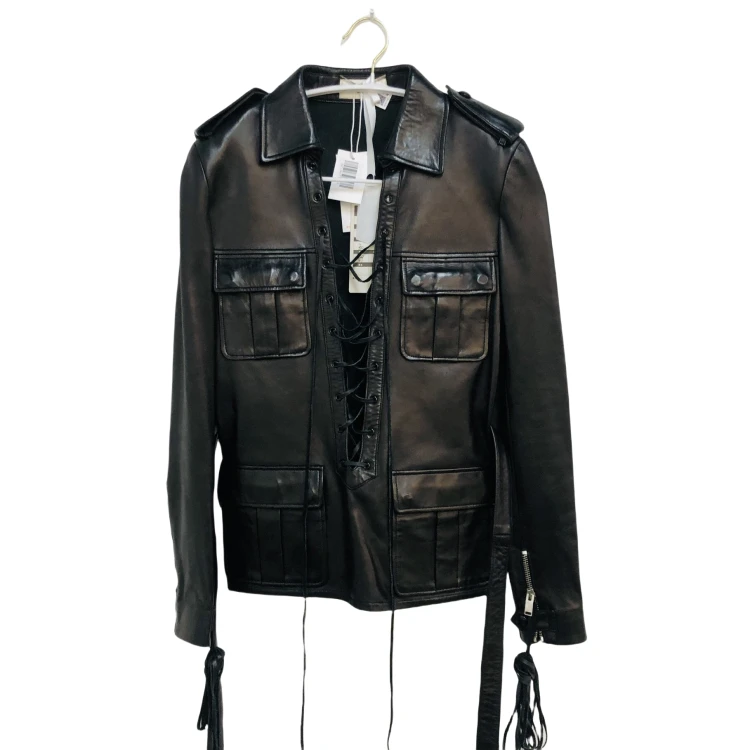 圣罗兰/外套/95新/羔羊皮/[251108MS0008]