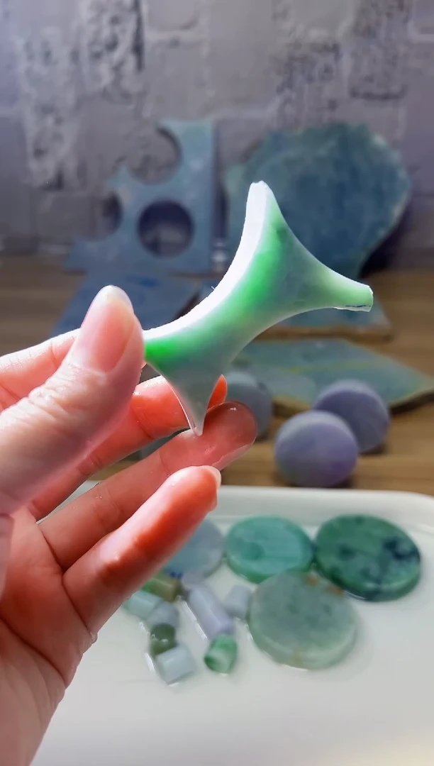 裸石翡翠天然翡翠A货石 南 346