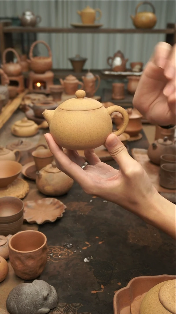 原矿料老岩泥  西施壶150ml