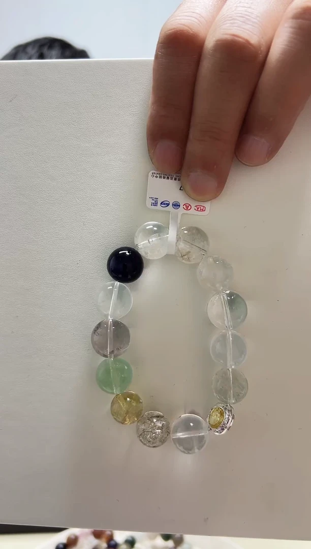 未镶嵌手链水晶天然多宝手链S147