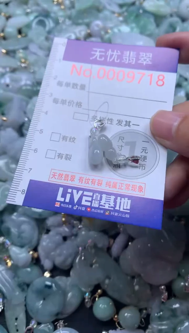 颈饰未镶嵌翡翠9718