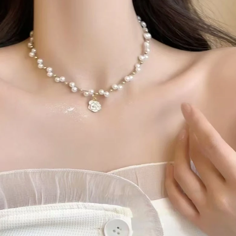 铜合金项链 轻奢气质时尚百搭小众优雅x696-5