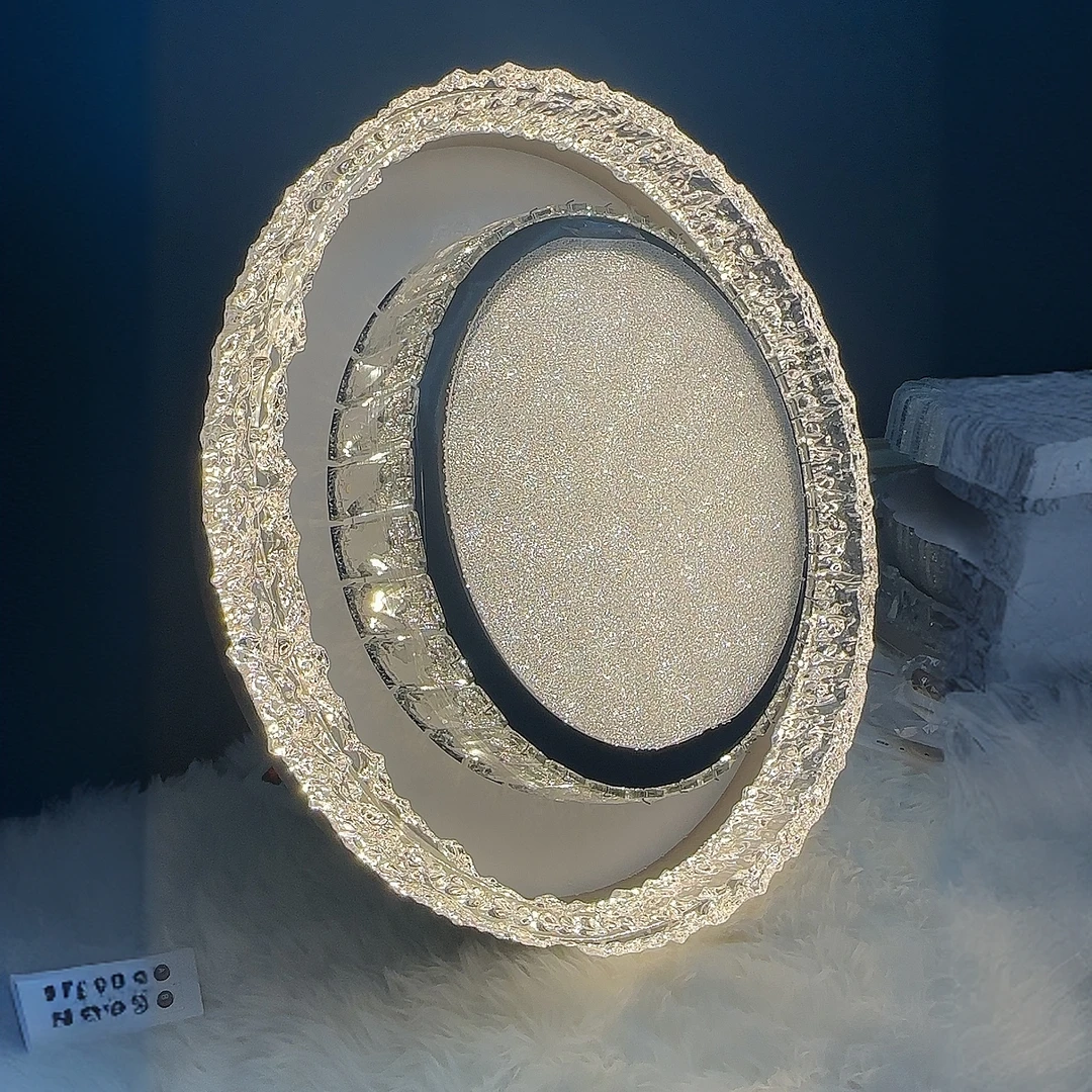 主卧灯吸顶灯2025年高贵高级灯具灯饰性价比高LED水晶灯现代轻奢