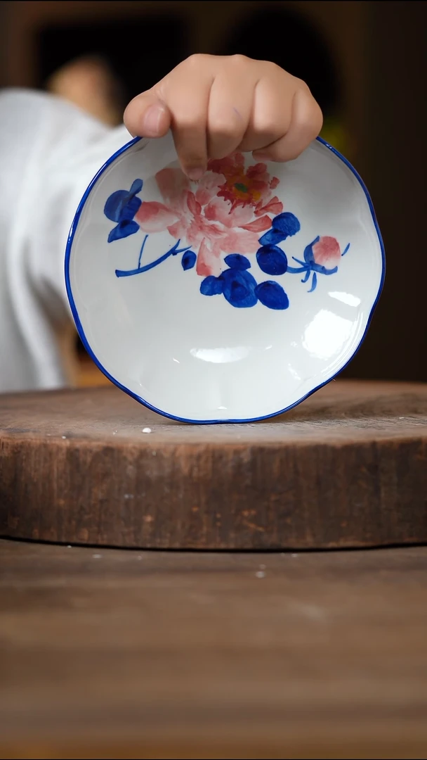 瓷片景德镇高温釉下彩（食品级）