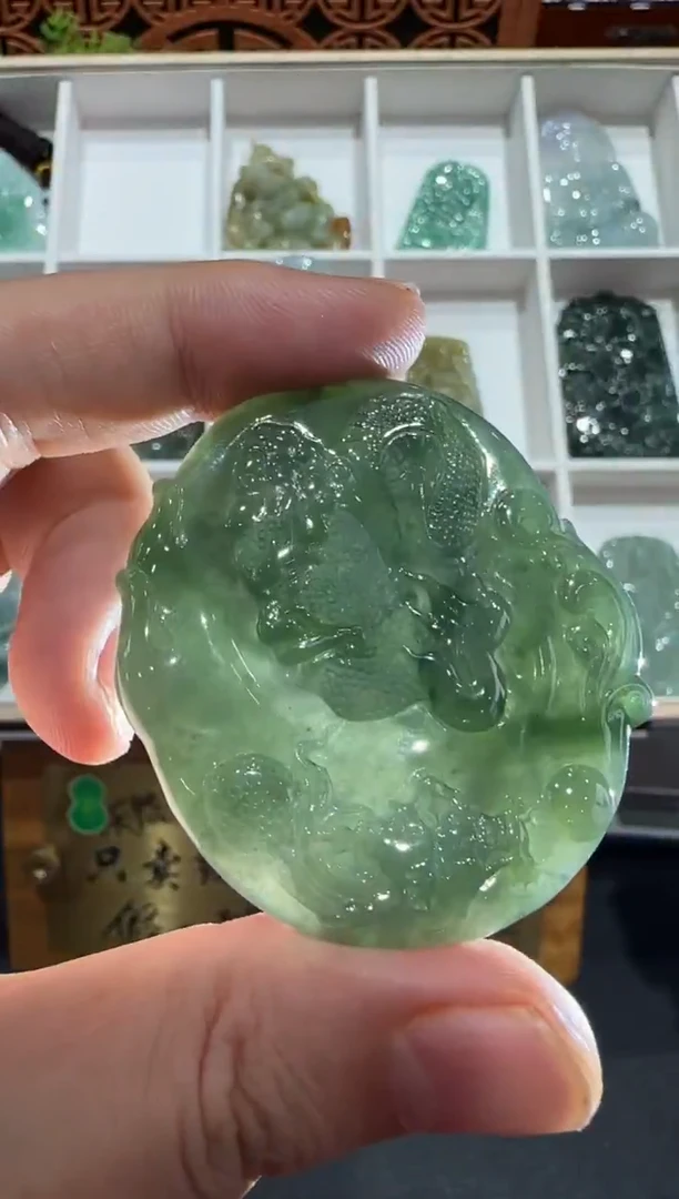 未镶嵌挂件翡翠A货翡翠多样性孤品