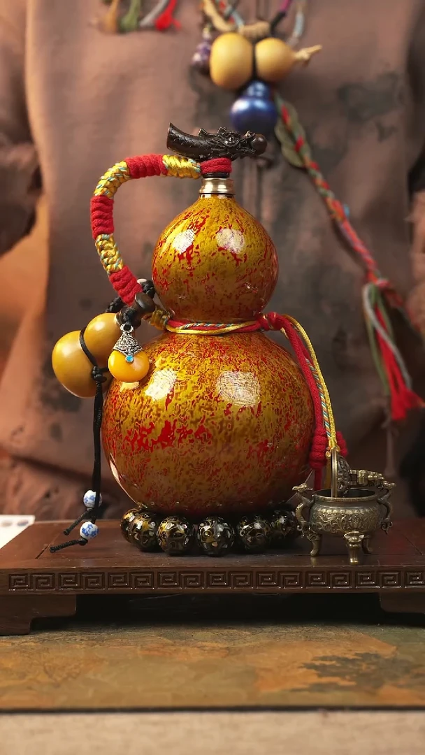 184大漆一物一拍记葫堂出品【不带手串】